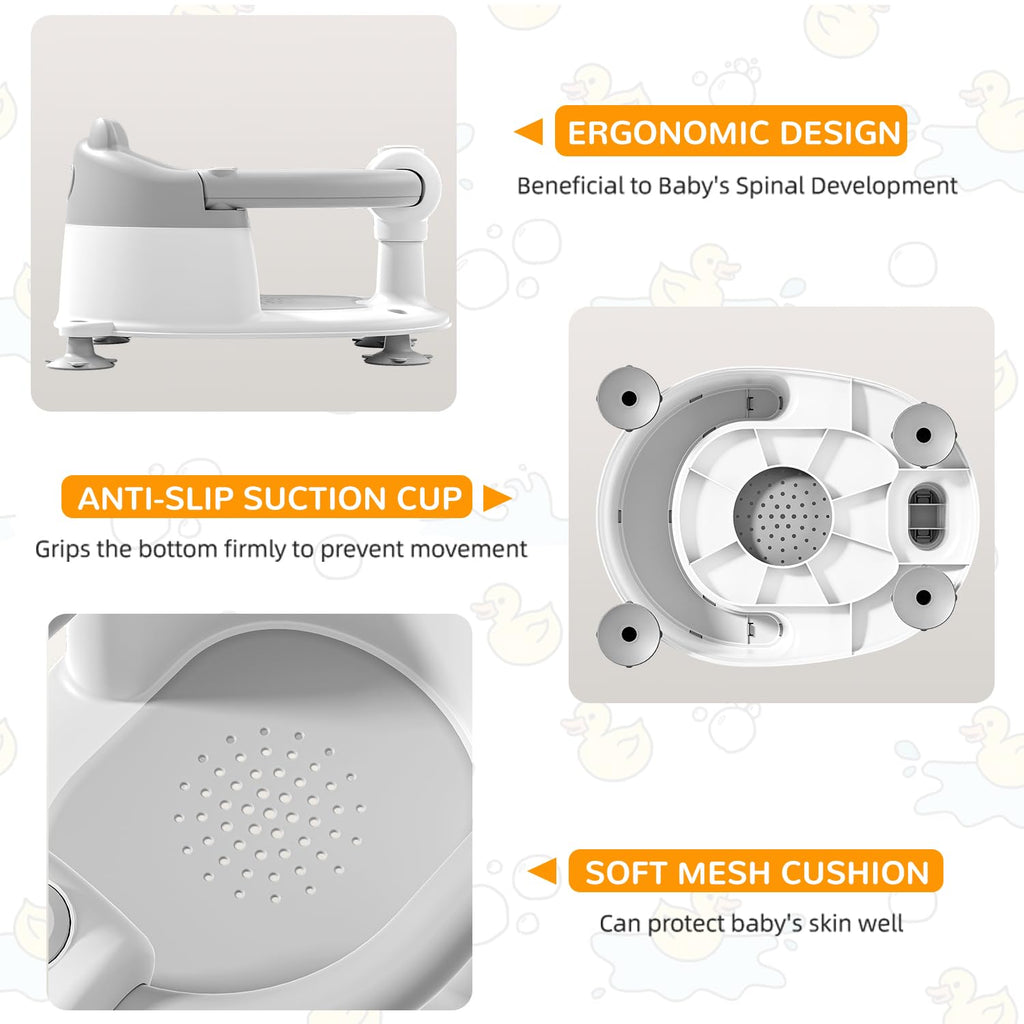CozyCubz BearHug Baby Bath Seat