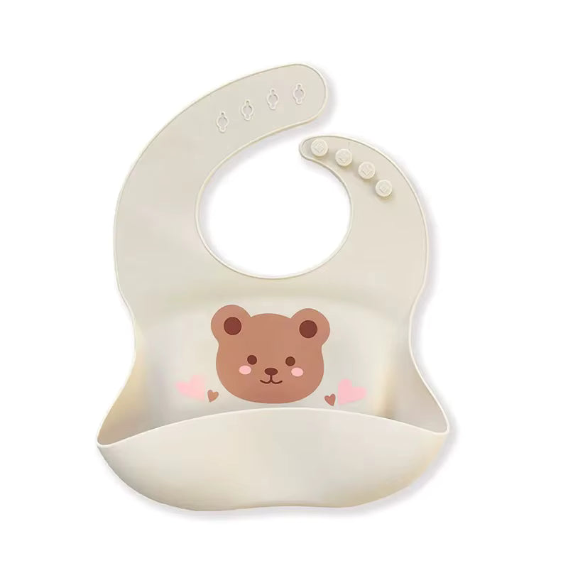 CozyCubz BearyTidy Silicone Bib