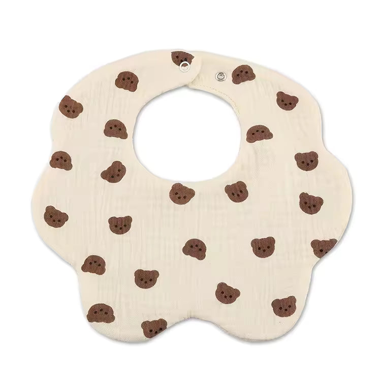 CozyCubz CleanBears Muslin Baby Bib