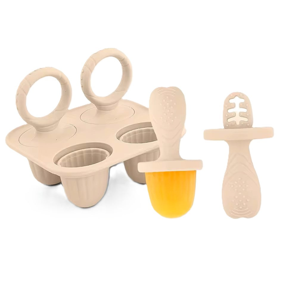 CozyCubz ChillEase Silicone Mold & Teether Set