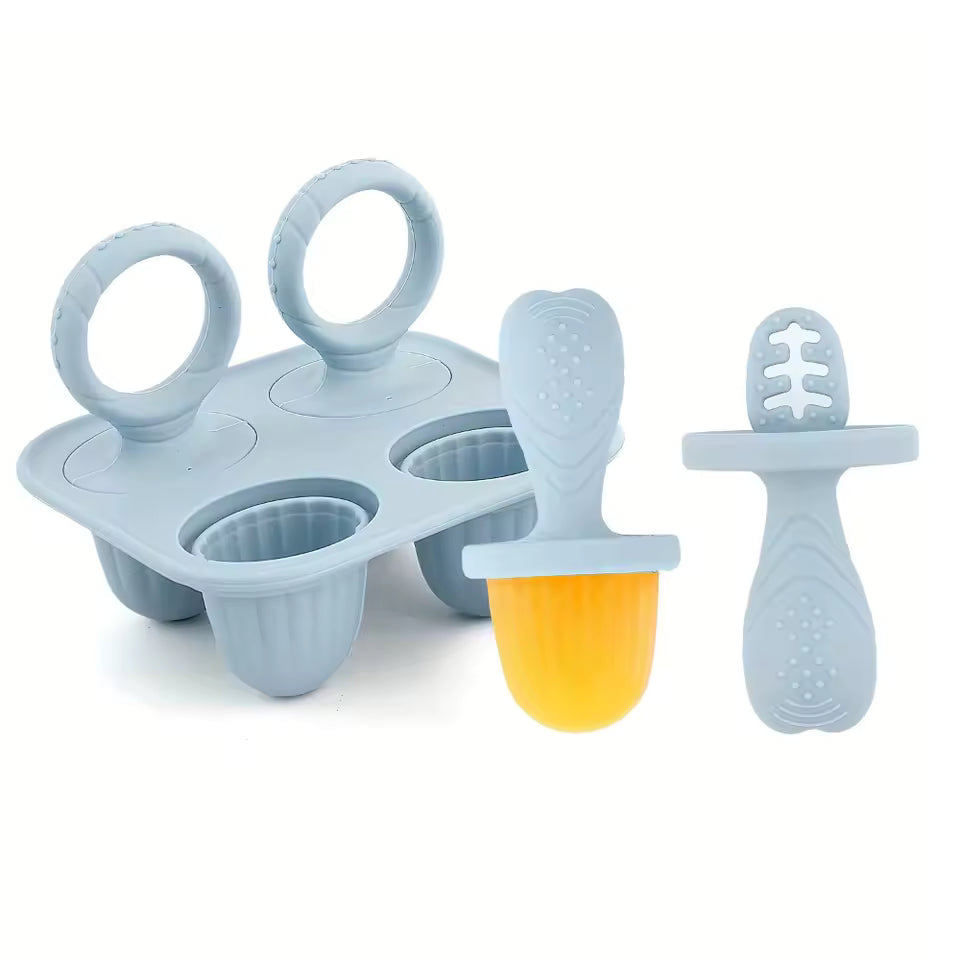 CozyCubz ChillEase Silicone Mold & Teether Set